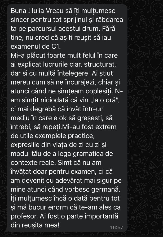 Meditatii limba germana