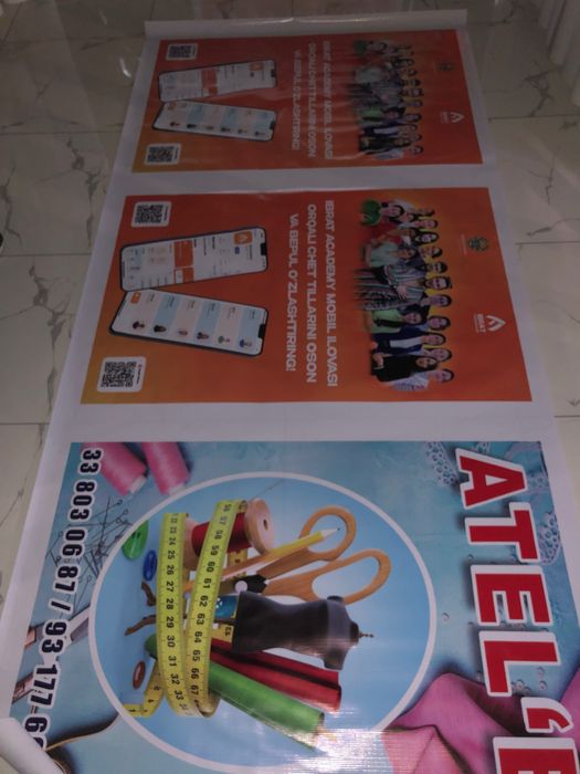 BANER pechat qlamiz !