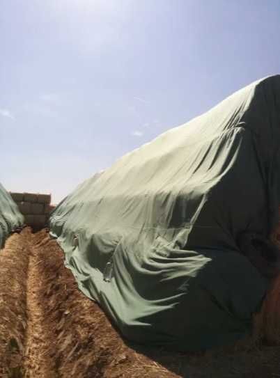 Prelata acoperire lemne baloti cereale diverse marimi rezistenta vant