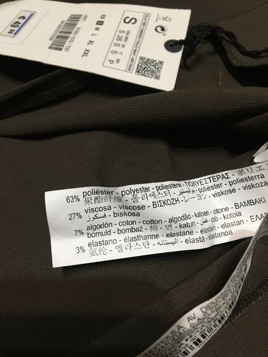 Fusta asimetrica Zara