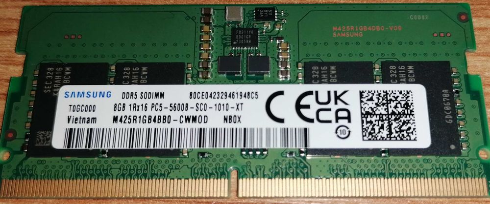 Kit memorie laptop 16 GB (kit 2 placute x 8 GB), DDR5, 5600Mhz