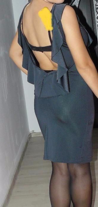 Rochie fluturas cu spatele gol sexy