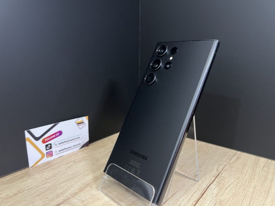 Samsung Galaxy S23 Ultra 256Gb Phantom Black Second-Hand Bun 3 ani gar