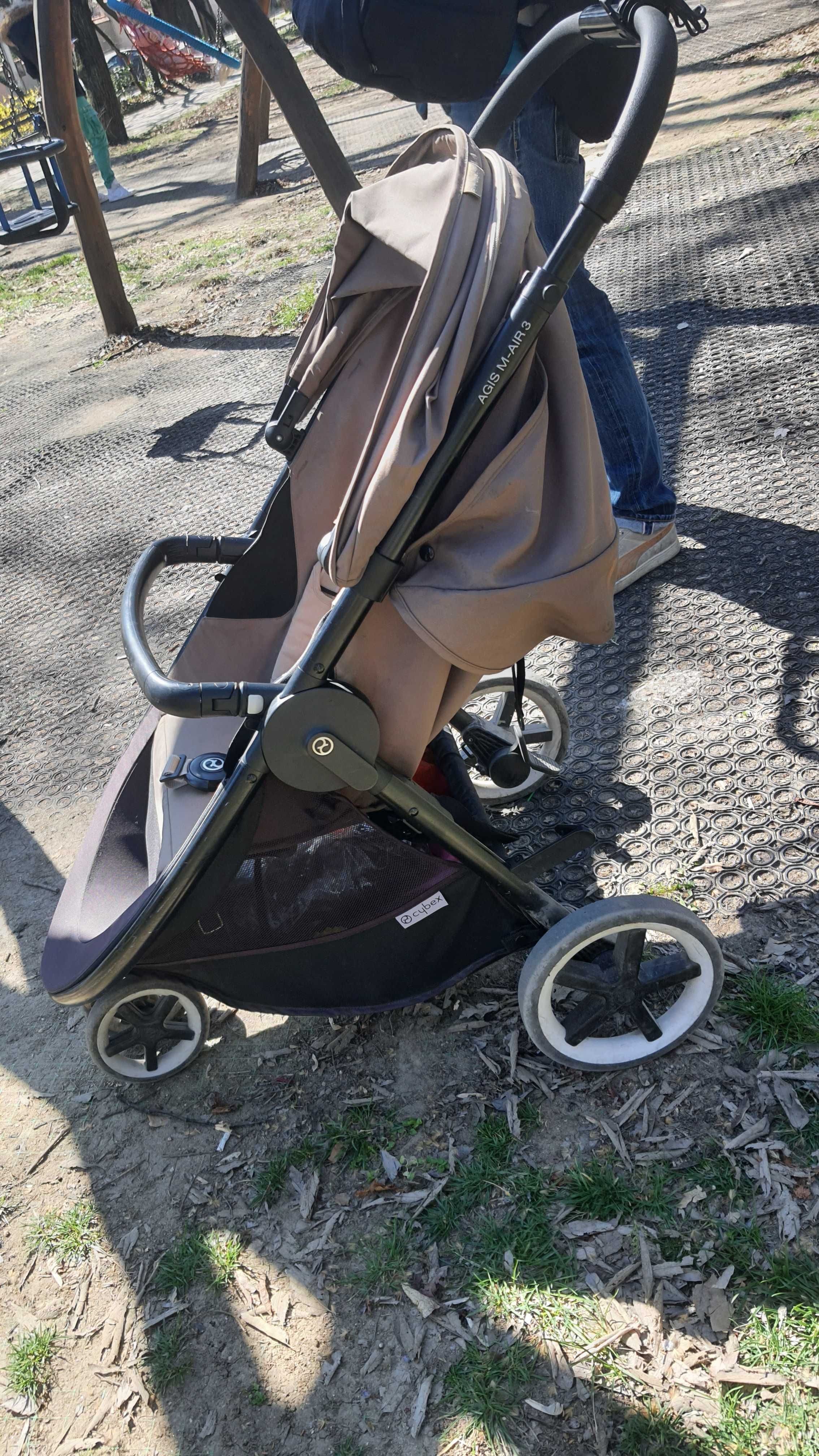 Детска количка Cybex Agis M Air 3 и всички принадлежности към нея