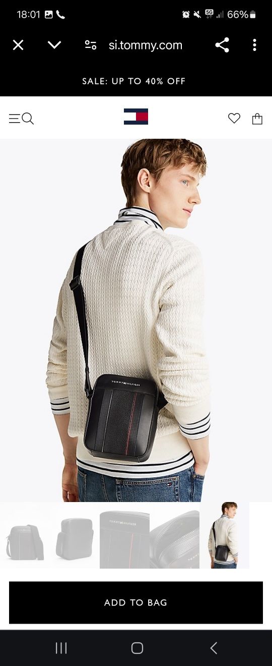 НОВА Мъжка чанта Tommy Hilfiger