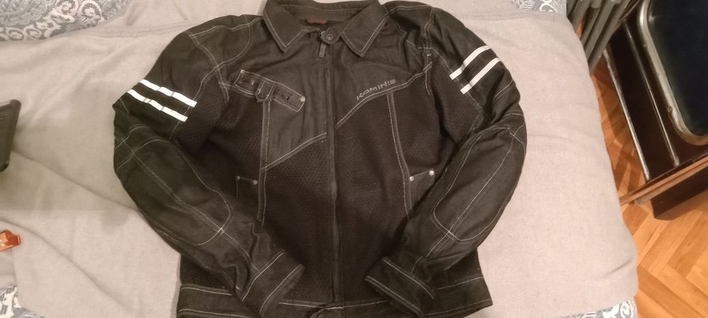 Мото куртка с зашитой возможен обмен
