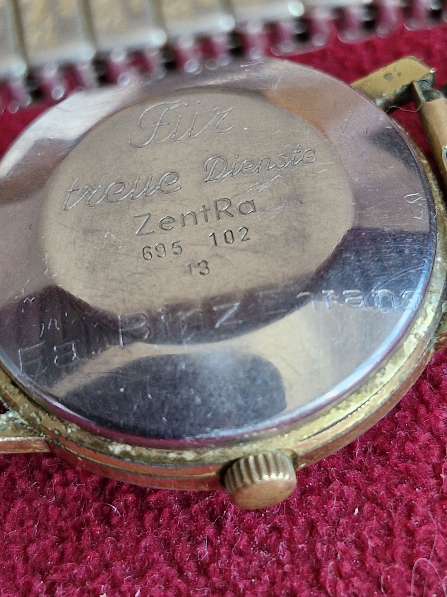 Vintage watch Zentra automatic-работи