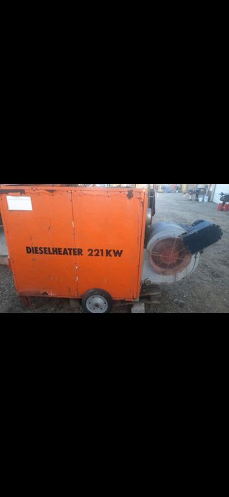 Încălzitor de hale, seră, pe motorină,