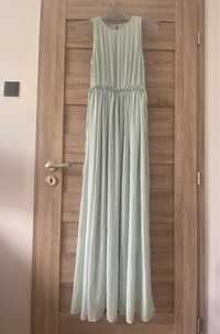 Прекрасна ефирна рокля H&M, мента, р-р 38 М
