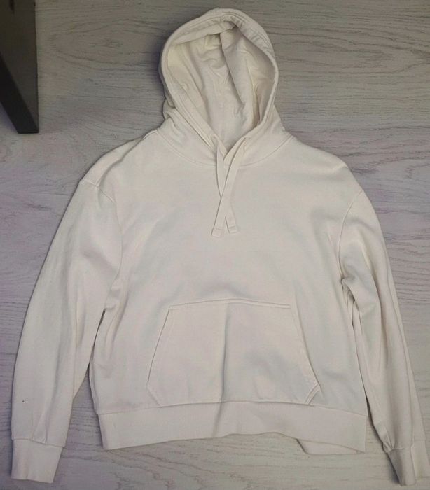 Hanorac alb cu gluga H&M