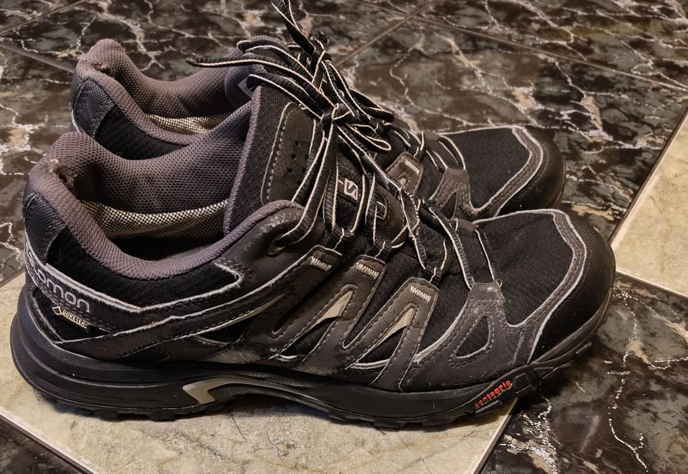 Salomon и Спортно - офицялни Български обувки от естествена кожа, Кав