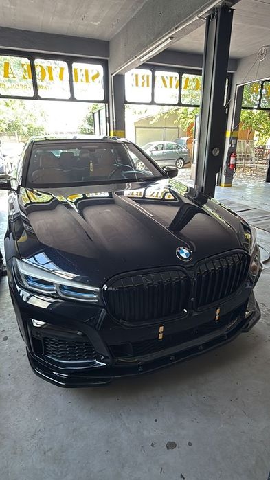 Spoiler lip prelungire  bara fata fusta BMW Seria 7 G11 G12 Facelift