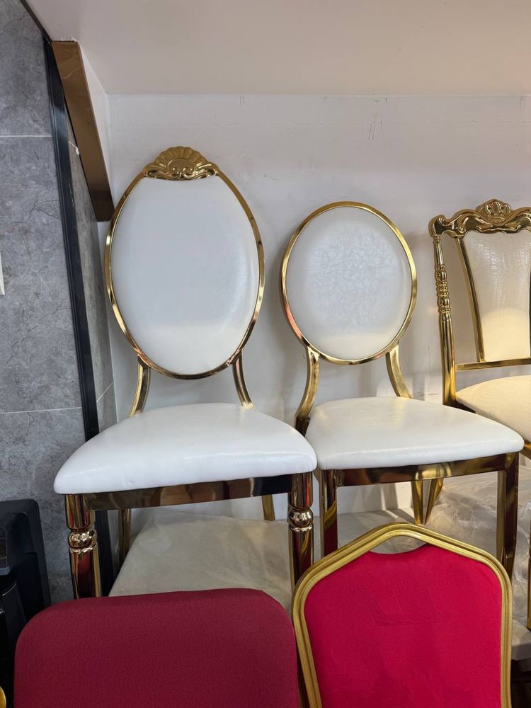 Katta asortimentda to'yxona va restoranlarga stullar optom narxlarda