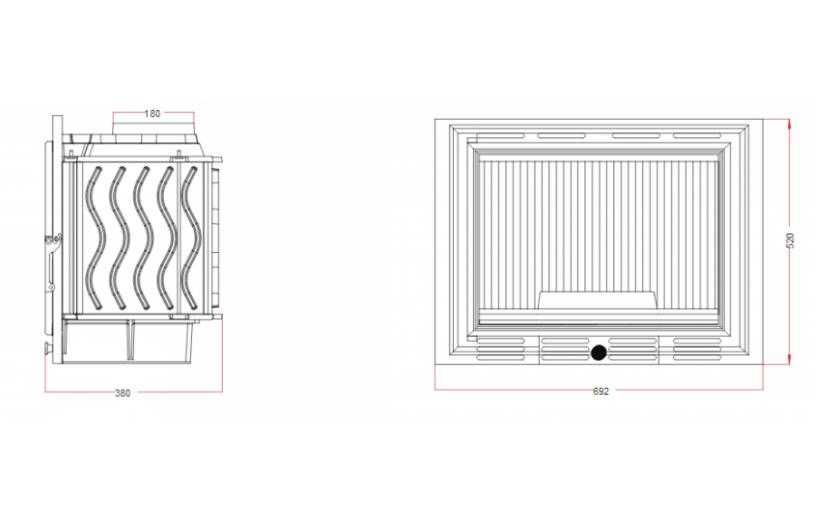 Горивна камера за вграждане