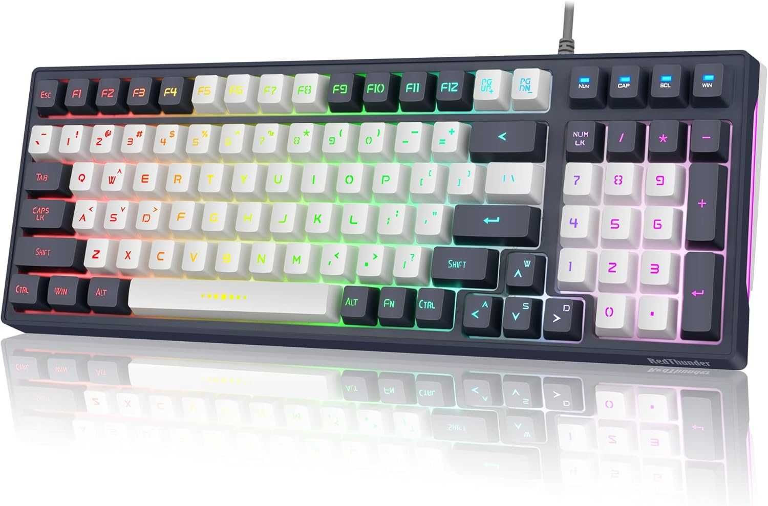 Геймърска клавиатура RedThunder K96 RGB