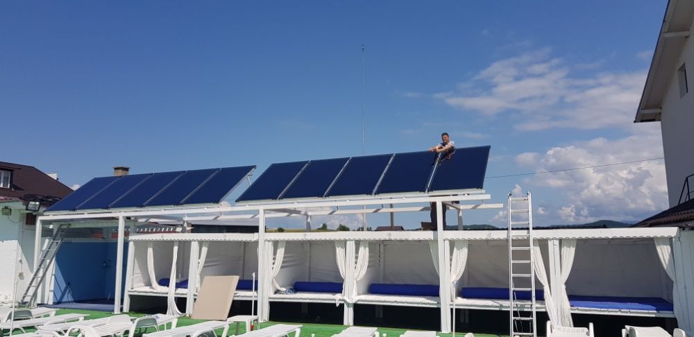 Panouri solare-sisteme de sustinere a incalzirii - locuinte si piscine