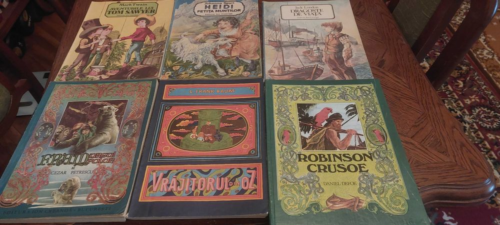 Carti vechi copii,Sf,literatura,scoala,-5 lei bucata