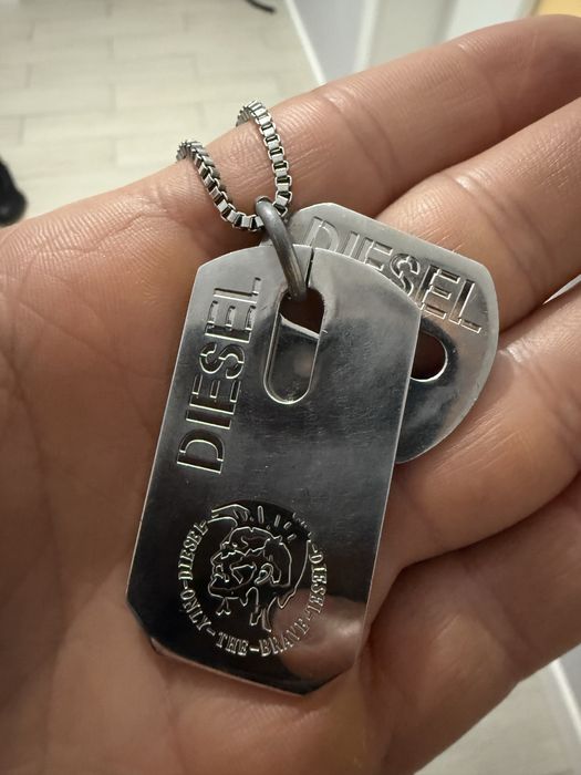 Colier din otel inoxidabil DIESEL