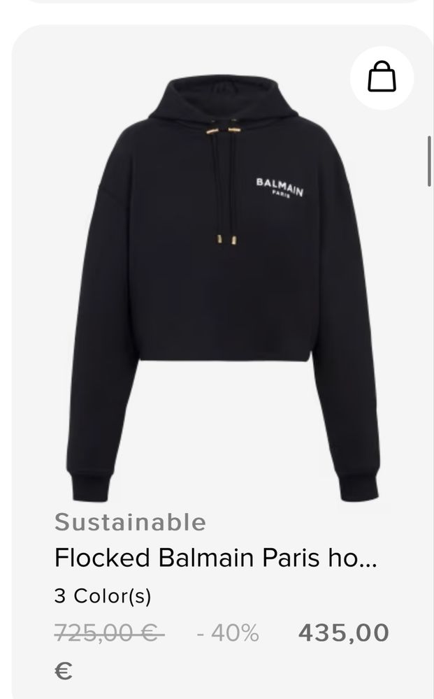 Отигинален дамски суичър Balmain