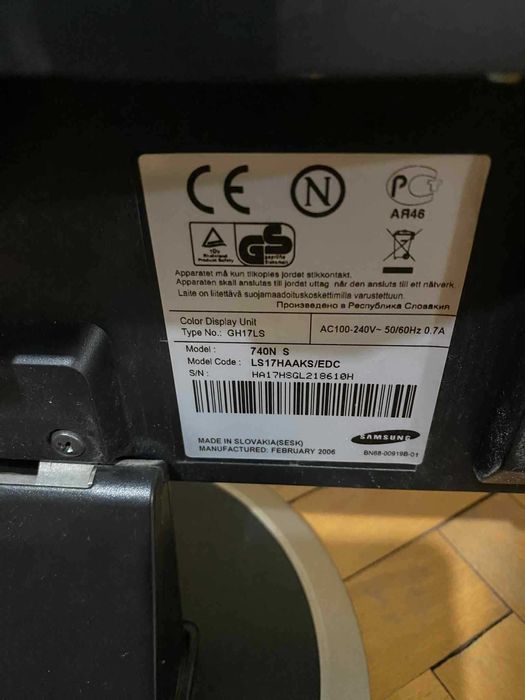 Монитор Samsung 17 инча