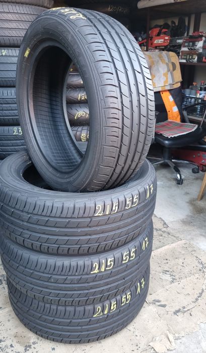 4 Anvelope Vară Falken 215 55 R17  Impecabile DOT0619.