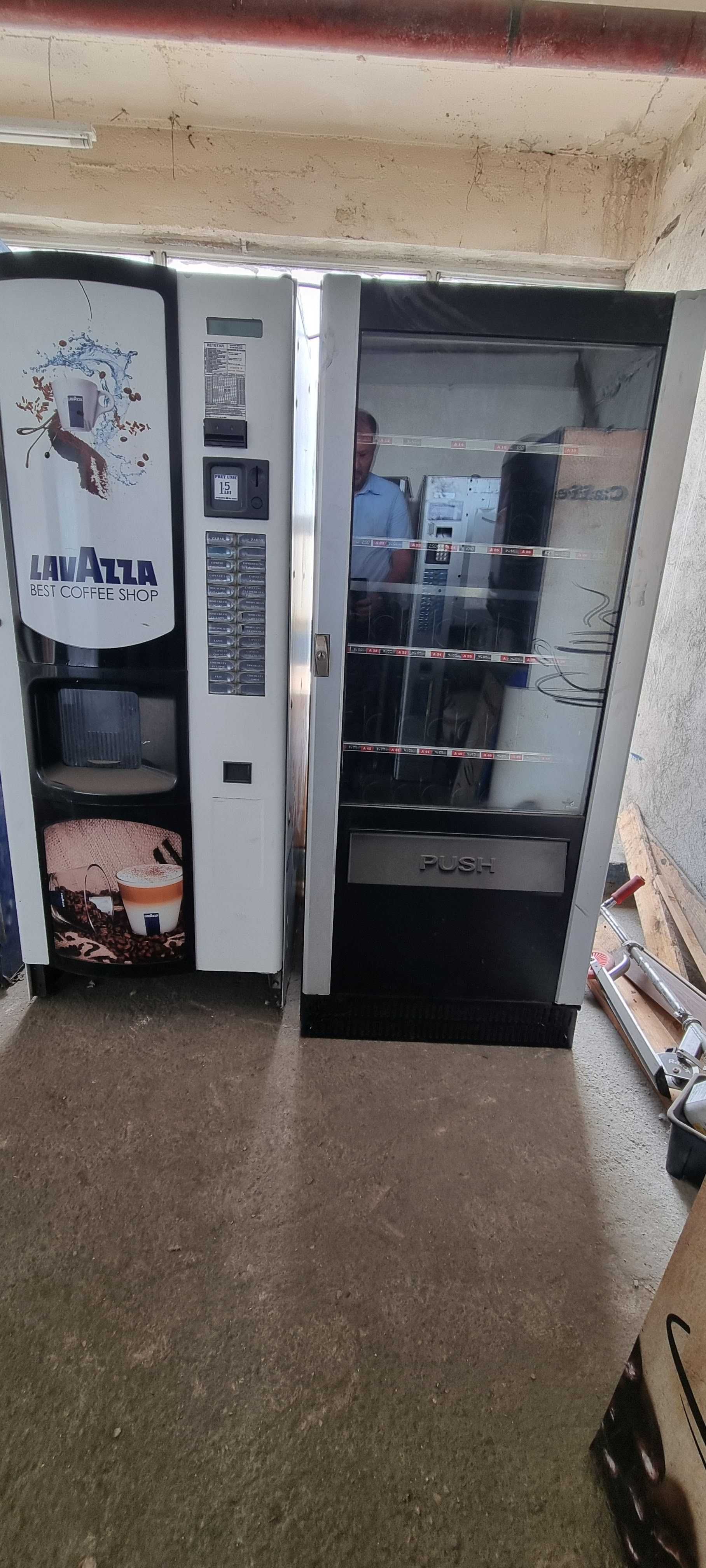 Se vand automate cald si rece sistem de plata inclus lichidare stoc