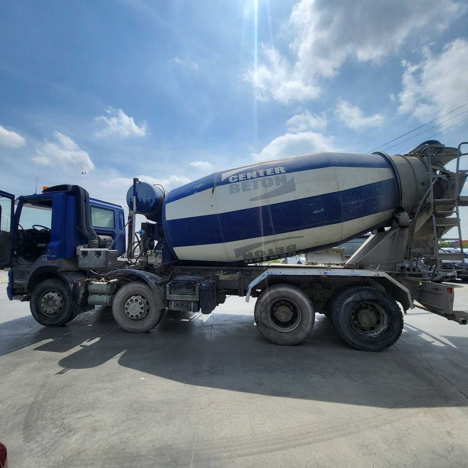 Autobetoniera DAF 10 mc, an fabricatie 2008