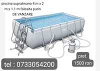 Vand piscina BestWay 400*200*101