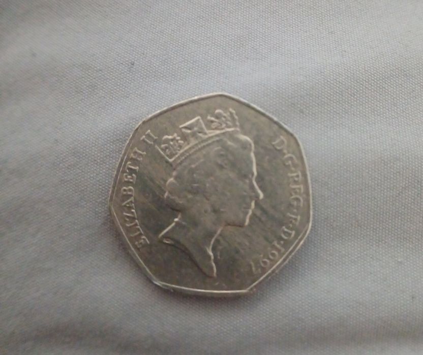 Moneda colectie 50 pence