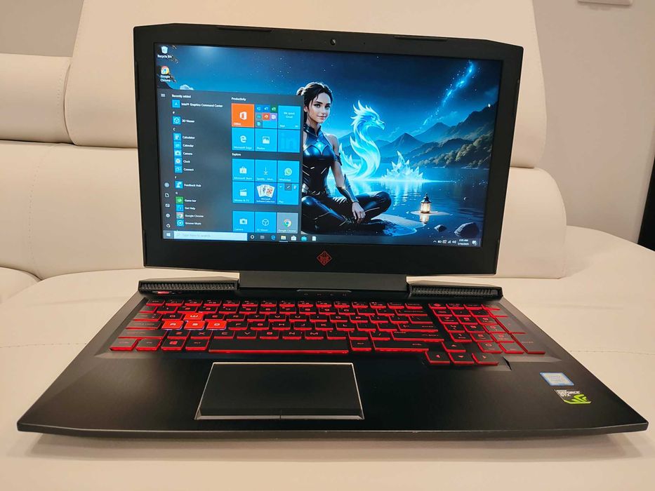 laptop gaming nou HP Omen 16" ,intel core- i7-quad core, video NVIDIA