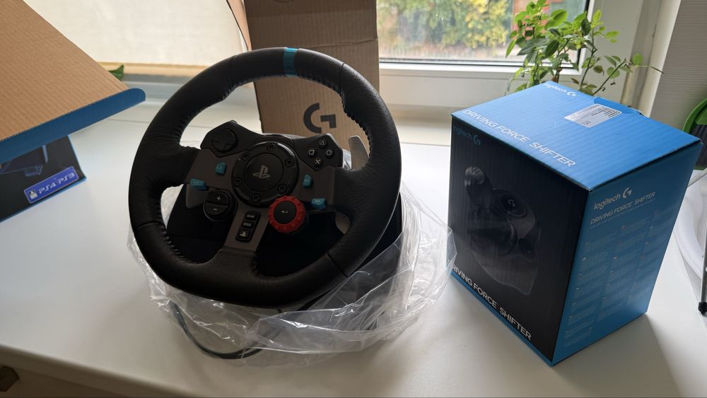 logitech G29 +shifter