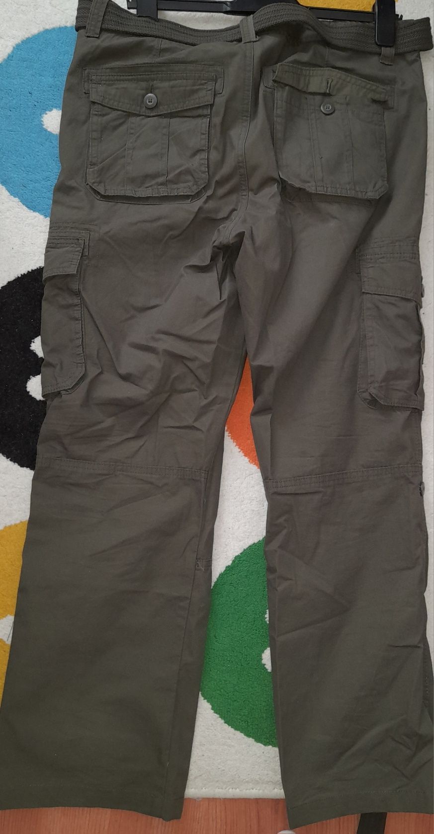 Pantaloni cargo bumbac LCW CASUAL ,CULOARE KAKI, MASURA nr 33