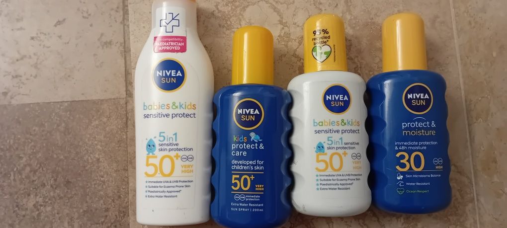 Creme nivea cu protecție solară