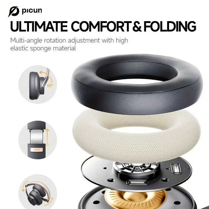 Новые Качественные Блютуз-наушники - 120 часов работы- с гарантией