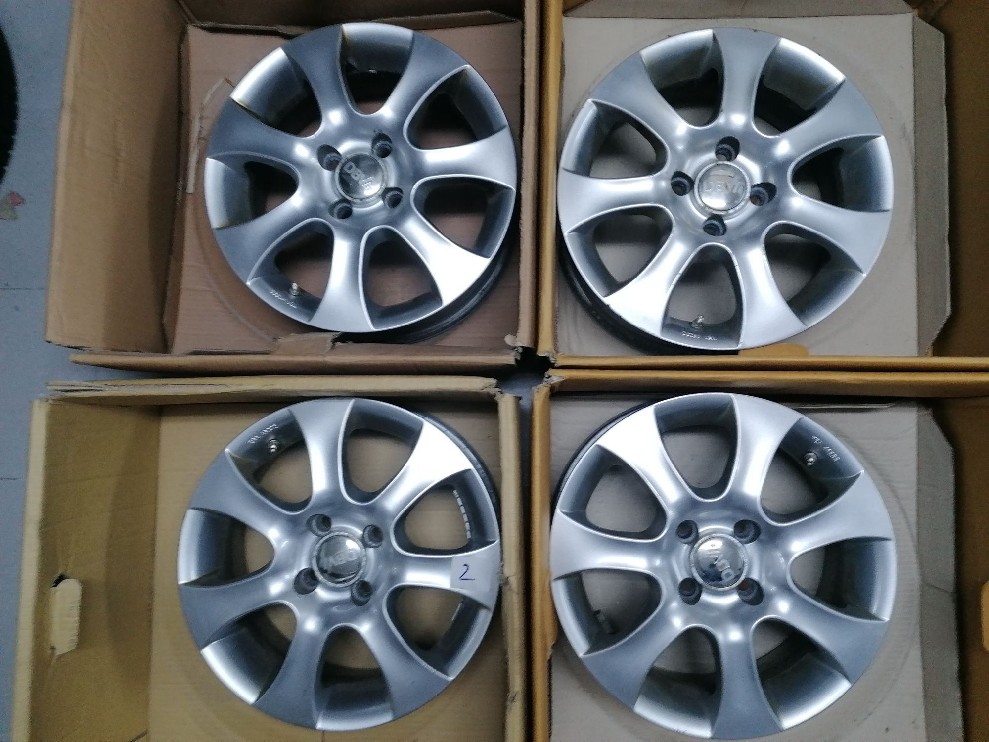 4x100 15inch jante aliaj Opel astra corsa Renault dacia Logan