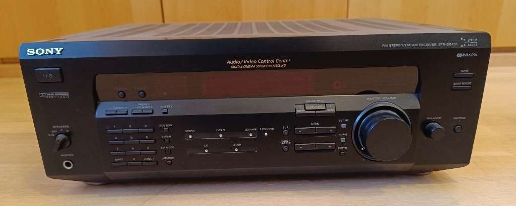 страхотен 200w оригинален 5.1 мощен рисиивър усилвател SONY нов внос