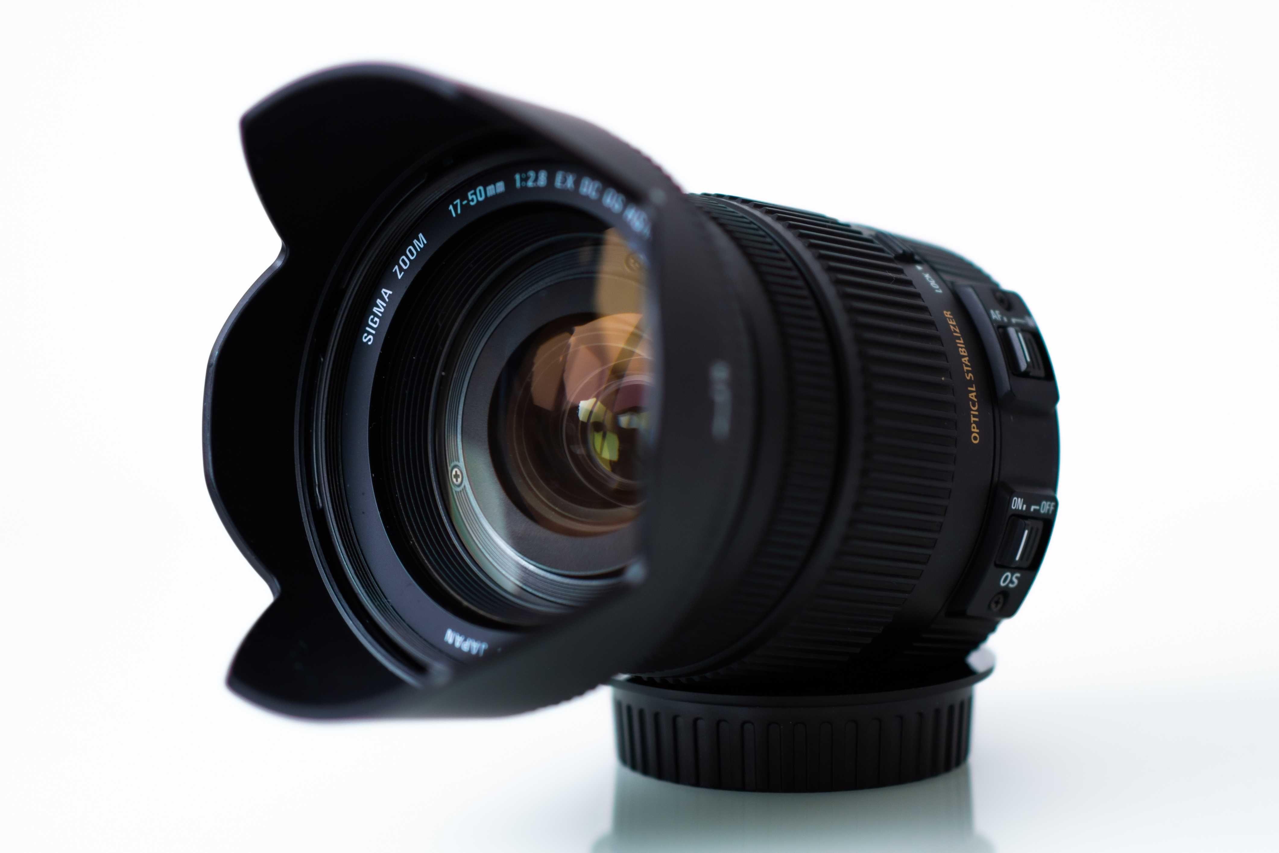 Obiectiv SIGMA 17-50mm f2.8 pt. Canon EX DC HSM OS - Stabilizare