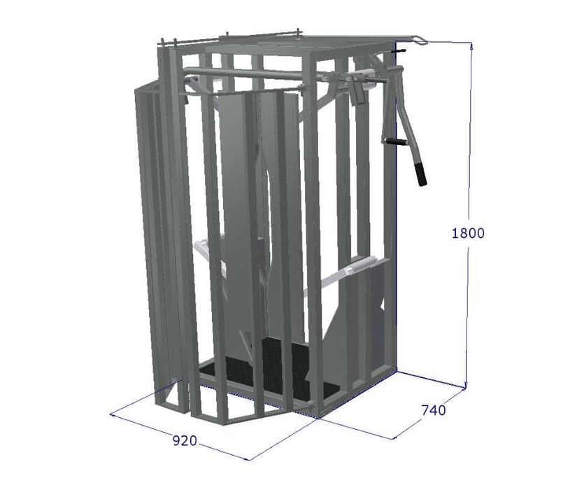 Jug zincat pentru bovine