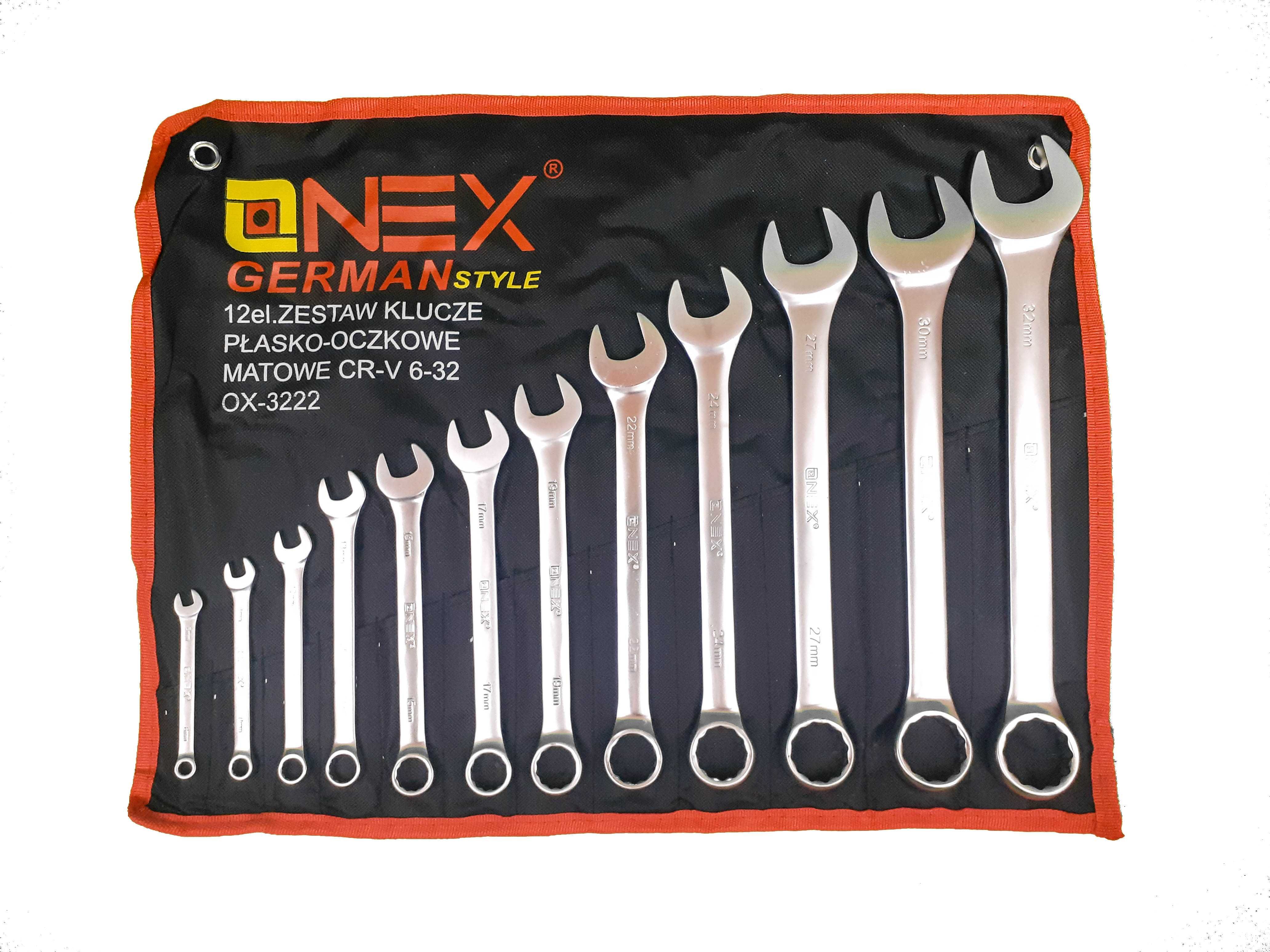 Set 12 chei fixe combinate 6-32mm (OX-3222)