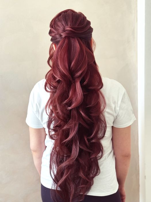 Coafuri texturate + Makeup profesional!