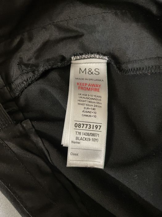 Брюки школьные для девочек, 9-10 лет, Marks&Spenser