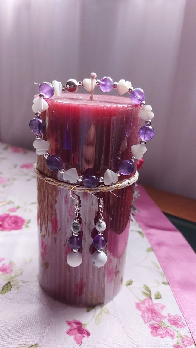 Cercei, bratari cu argint handmade