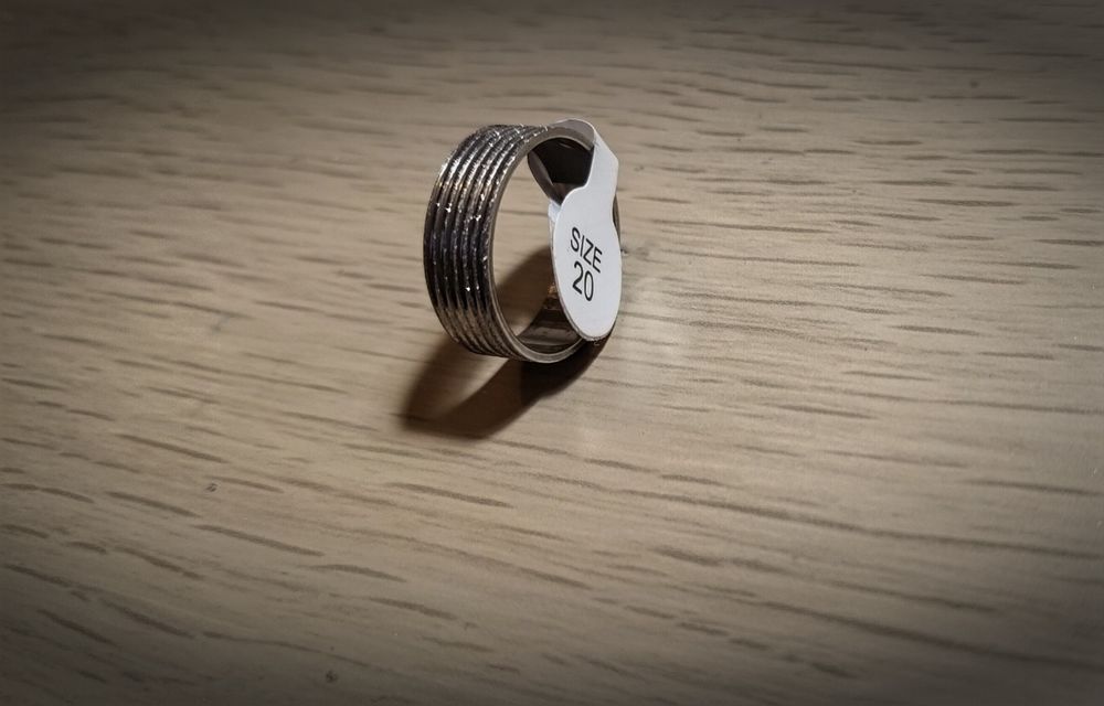 Inel bărbătesc din oțel inoxidabil