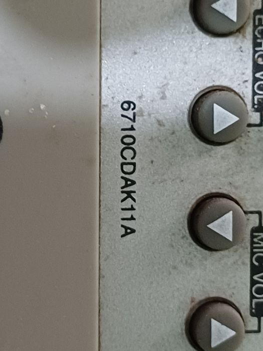Telecomanda originala LG 6710cdak11a
Este testata