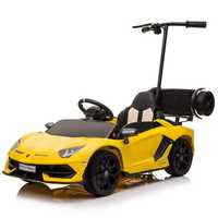 Masina electrica Lamborghini Aventador SVJ  12V cu Hoverboard #Galben