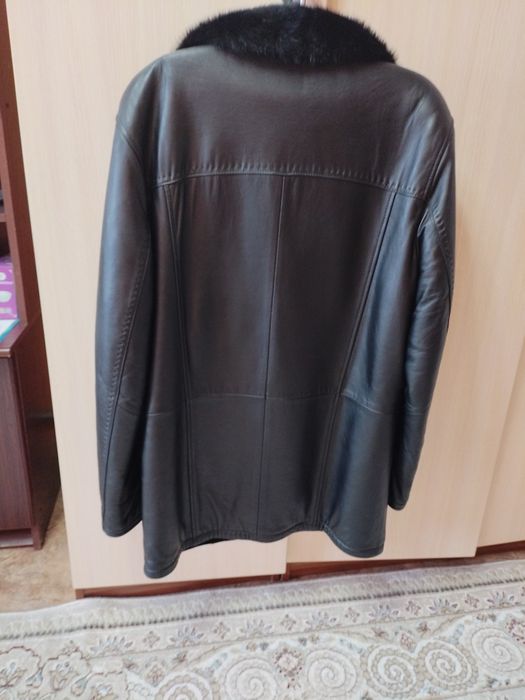 Дубленка кожаная 50р