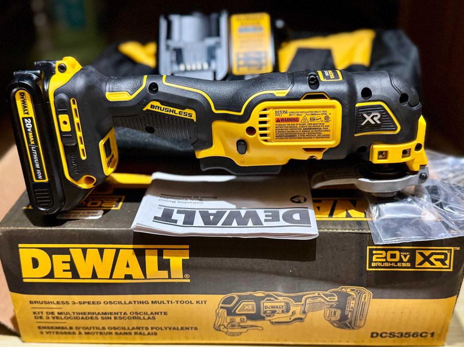 Мультитул, реноватор Dewalt DCS356, made in Mexico, новый, КОМПЛЕКТ