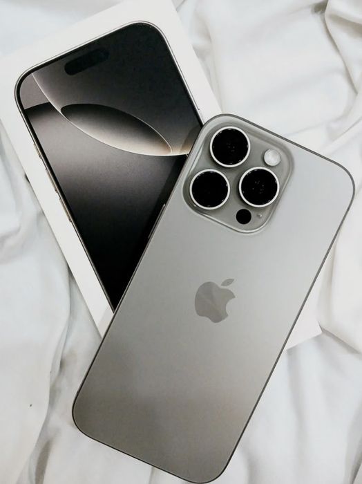 Iphone 16 pro natural tinanium