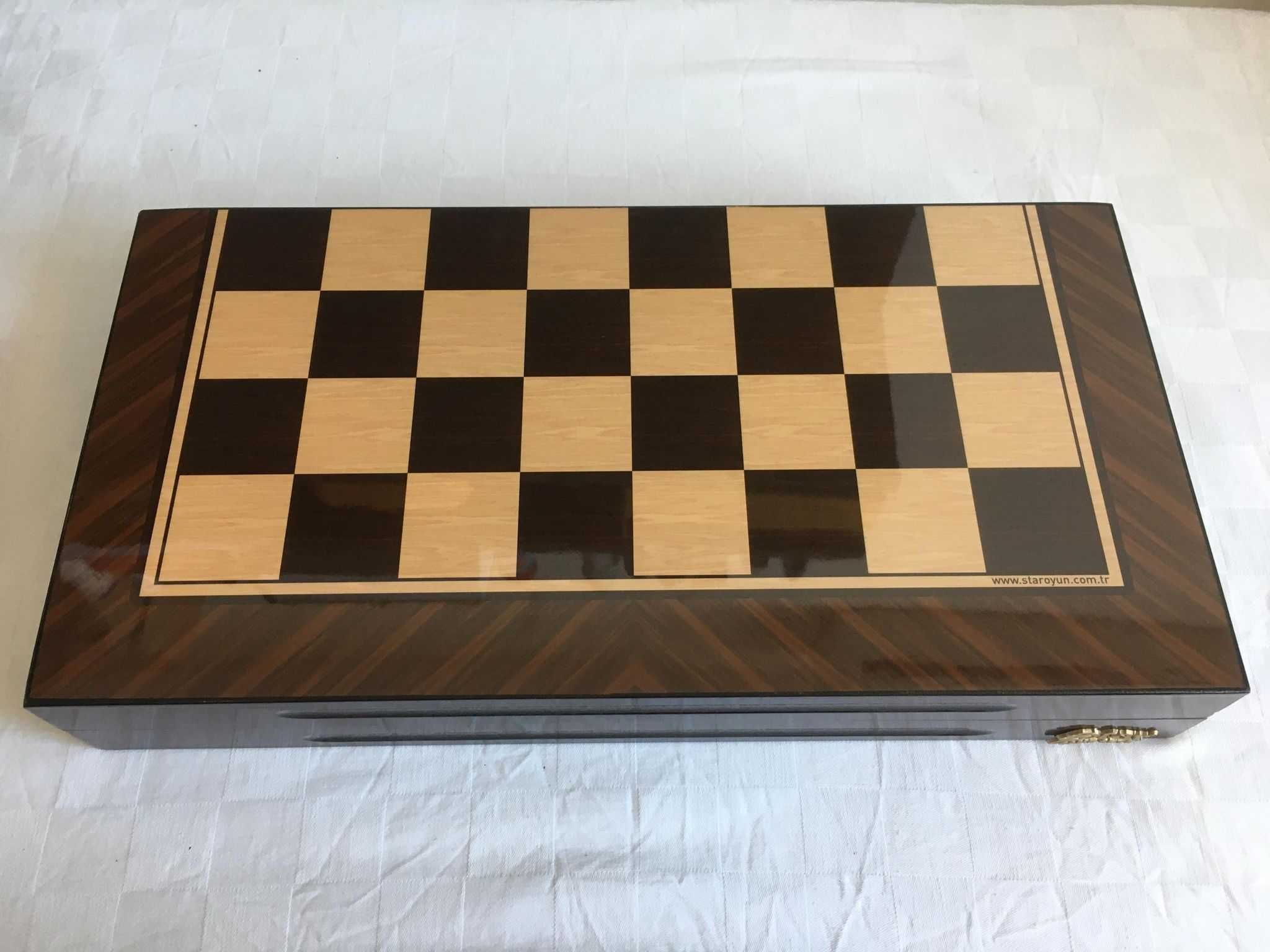 Joc Table Clasic (joc de Table) NOU - Lux lemn lacuit. SIGILAT!