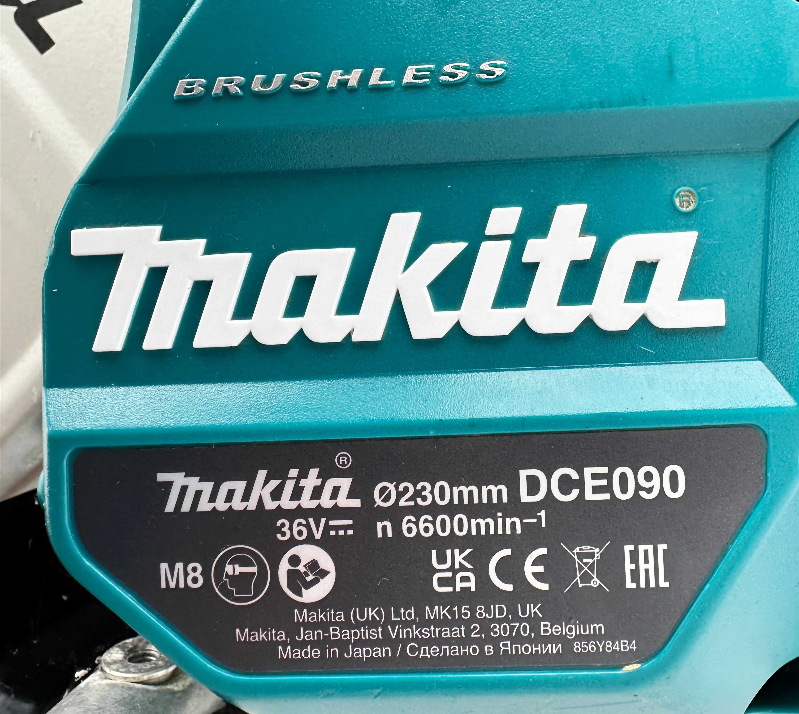Makita DCE090 - Акумулаторен фугорез (Резачка за бетон) като нов!
